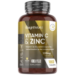 C-vitamin + Zinktabletter 1000mg