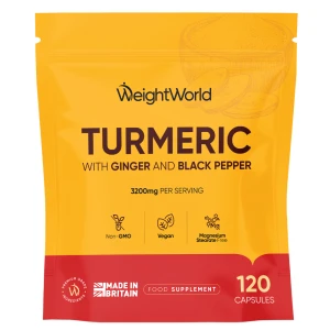 Gurkemeje m. ingefær og sort peber 3200mg