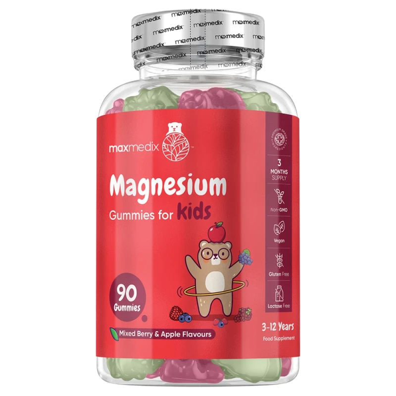 Magnesium Vingummier til Børn