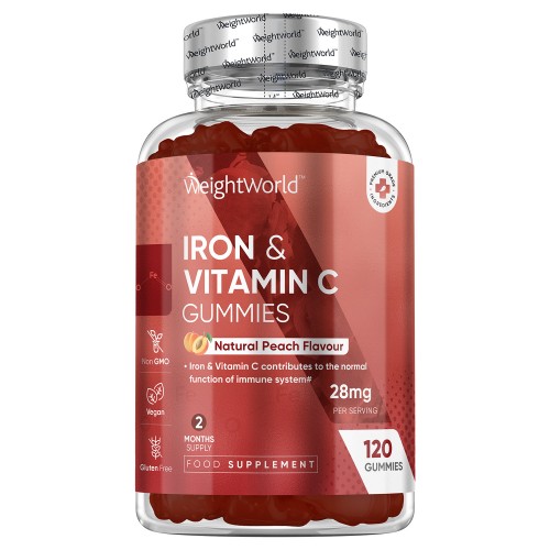 Jern and C-Vitamin Vingummier