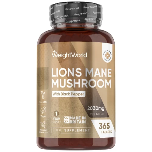 Lions Mane Tabletter 2030mg